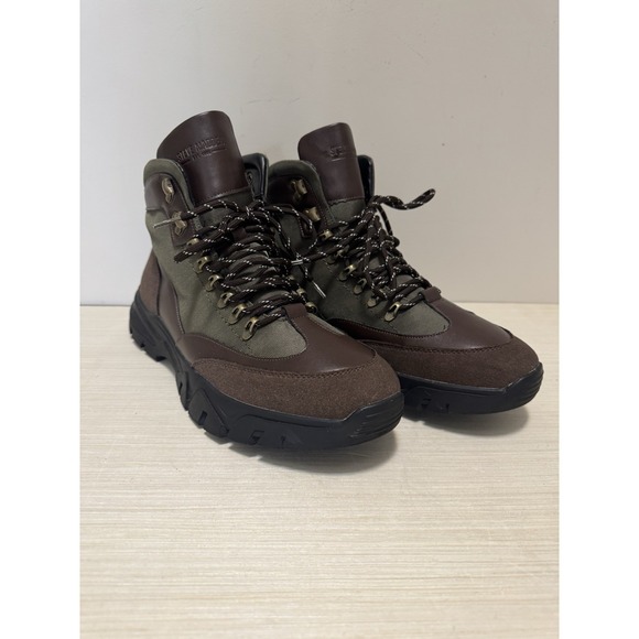 Steve Madden Men\'s Outdoor Hiking Boots – Brown/Olive – Size 13 main image 2